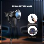 HIFFIN (COB-250P) 250W Bi-Color Continuous LED Video Light with 9 FX Modes, 2800K–6800K Adjustable, 10–100% Brightness Control, Remote Operated Studio Lighting for Photography & Videography - Image 3