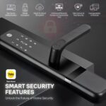 Yale Zuri Smart Door Lock | Fingerprint, PIN, RFID, Manual Key | Bluetooth Digital Smart Lock with Yale Home App Access | 3 Year Warranty | Black - Image 3