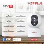 CP PLUS 3MP Smart Wi-Fi CCTV Camera for Home with 360° Pan & Tilt | View & Talk | Smart Detection Suite | Night Vision 30 Mtr | Cloud Recording | CTC Cyber Secure Tech | EZ-P34Q - Image 3