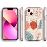 Fashionury Silicone Designer Printed Back Case Cover for Apple iPhone 13-D0090 - Image 4