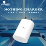 Kratos Original 45W Fast Charger for Nothing Phone 3A/2A/2/1, CMF Phone 1 | PPS PD 3.0 Type-C Wall Adapter | BIS Certified | Compatible with Nothing 3A Pro/2A Plus | White - Image 3
