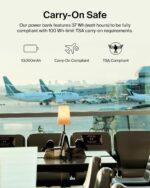 Belkin 10000 mAh Power Bank | Super Fast Charging | USB-C PD Port | 15W Charging for iPhone Series (16, 16 Pro Max), Samsung Galaxy, Google Pixel & More | 2 Years Warranty | Black - Image 3