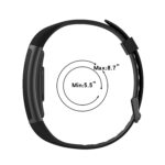 VEROX Replacement Strap Compatible with Realme Smart Band Watch Bracelet RMA 183 Strap- Black - Image 3