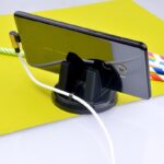 EDNITA Universal 360° Rotatable Dashboard Mount Smartphone Holder Anti-Slip Silicone Mount for Car, Office & Home Adjustable Stand for Portrait & Landscape Viewing (Pack of-1) - Image 3