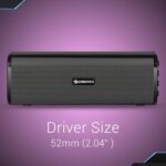 ZEBRONICS Zeb-VITA Wireless Bluetooth 10W Portable Bar Speaker with Supporting USB, SD Card, AUX, TWS & Call Function. (Grey) - Image 6