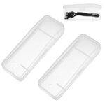 2 Pack Razor Case, Travel Razor Case, Portable Cover for Travel Storage and Organization - Image 2
