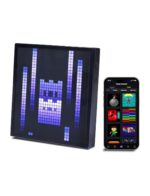 APEX Pixel Display 32x32 LED Frame � Smart Pixel Art Clock | App Controlled Animation Display, Music Visualizer, Retro Gaming Decor | Desk & Wall Mount | Aesthetic LED for Gaming Room - Image 2