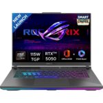 ASUS ROG Strix G16,Smartchoice, AMD Ryzen 9 8940HX, Gaming Laptop(RTX 5050-8GB/16GB RAM/1TB SSD/FHD+/16"/165Hz/90Whr/Windows 11/M365 Basic (1Year)*/Office Home 2024/Eclipse Gray/2.5 Kg) G614PH-RV033WS - Image 2