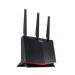 ASUS RT-AX86U Pro (AX5700) Dual Band WiFi 6 Extendable Gaming Router, 2.5G Port, Gaming Port, Mobile Game Mode, Port Forwarding, Subscription-Free Network Security, VPN, AiMesh Compatible - Image 2