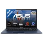 ASUS Vivobook 15, Smartchoice, AMD Ryzen 7 5825U, 16GB RAM, 512GB SSD, FHD 15.6", Windows 11, Office Home 2024, Quiet Blue, 1.7Kg, M1502YA-BQ703WS, AMD Radeon iGPU, M365 Basic (1Year)*, 42Whr Laptop - Image 2