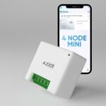 AZIOT 4 Node Smart Switch Mini - WiFi/Bluetooth Communication - Made in India - Timer Function - Works with Google Home and Amazon Alexa… (2 Module Size) - Image 2