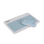 Acer Nano Pad Rechargeable Bluetooth Keyboard & Mouse Combo, 3 DPI Upto 1200 DPI, 78 Keys Anti Slip Back, Ultra Thin Design for Tablet, Laptop, Mobile, 10m Working Distance, Scissor Footed (Blue) - Image 2