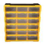 Alkon Polypropylene Component Organiser With 18 Drawers(Aco18)Small Parts Storage|Jewellery|Pharmacy|Craft|Medicine|Nuts |Screws|Bolts |Stationery| Clinic |Hospita|Multiple Drawers-18 Drawers - Image 2
