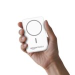 Amazon Basics 10000mAh 20W Fast Charging Power Bank and 15W Wireless Output | Type C Power Delivery (Input & Output) Quick Charge| Two Way Fast Charge | Made in India (White) - Image 2