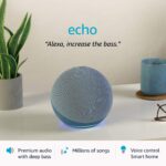 Amazon Echo (4th Gen) | Premium sound powered by Dolby and Alexa (Blue) - Image 2