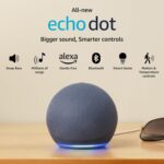Amazon Echo Dot (5th Gen) | Smart speaker with vibrant sound, Motion Detection, Temperature Sensor, Alexa and Bluetooth| Blue - Image 2