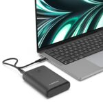 Ambrane 45W Fast Charging Powerbank Emergency use for MacBook & Type C Laptops, 15000mAh, 1 USB & 2 Type C, Power Delivery, Quick Charge for iPhone, Android & Other Devices, (Powerlit 45, Black) - Image 2