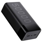 Ambrane 50000mAh Powerbank, 20W Fast Charging, Triple Output (2 USB & 1 Type C), PD, Quick Charge for iPhone, Android & Other Devices, Made in India + USB Type-C Input (Stylo Max 50k, Black) - Image 2