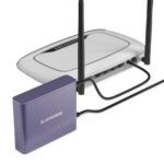 Ambrane Mini UPS for 12V WiFi Router Modem, Backup Upto 5 Hours, 3x2000mAh = 6000mAh Battery | Ups for Router up to 2A, WiFi Router UPS Power Backup During Power Cuts,Portable Ups (CyberVolt 2,Purple) - Image 2