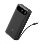 Anker Power Bank, 20,000mAh with Built-in USB-C Cable, 87W Max Fast Charging (PowerCore 20K for Laptop) Lenovo, HP, Dell, Microsoft, MacBook, iPad, iPhone, Apple Watches, Samsung and More - Black - Image 2