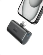 Anker iPhone 15 Portable Charger, Nano Power Bank with Built-in USB C Connector,5,000mAh Portable Charger 22.5W,for iPhone 15 Series,Samsung S22/23 Series,iPad Pro/Air,AirPods,and More,Black - Image 2