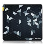 Ant Esports Prism Mouse Pad with Anti-fray Stitching, Waterproof Surface & Non-Slip Rubber Base with Stitched Edges Gaming Mouse Mat for Laptop, Compatible with Laser and Optical Mice – Black - Image 2