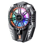 Ant ICE10 Phone Cooler for Gaming, Universal Phone Cooling Fan with 3 Speed Cooling Modes, RGB Fan, Ultra Quiet LED Temperature Display for iPhone Android Smartphones Cell Phone Cooler_ Black - Image 2