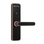 Atomberg Azhero Smart Door Lock | 6 Ways Unlocking | Fingerprint | PIN | Remote OTP | NFC Card | Atomberg App (Data Stored in India) | Key | Free Installation | 2 Year Warranty (Rose Gold) - Image 2