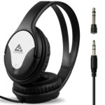 Audio Array AH-40-SL Wired Over-Ear Headphones | 40mm Drivers, 15-22KHz, 32Ω, 105dB SPL Sound, Studio Monitoring, Gaming, Live Music Headset with 3.5mm + 6.3mm Plug Compatibility - Image 2