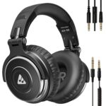 Audio Array AH-50 Professional DJ Headphone | 50mm Drivers | 32Ω | 20Hz-20kHz | Dual Detachable Cables With Mic & Controls | Buddy Share Technology | 105 dB SPL | One Ear Listening | Monitoring,Mixing - Image 2