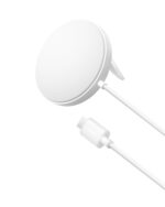 Belkin Qi2 Magnetic Wireless Charging Pad 15W with Pop-Up Stand | MagSafe-Compatible Qi2 Certified Wireless Charger for iPhone 16, 15, 14, 13, Samsung Galaxy S25, S24, AirPods | White - Image 2