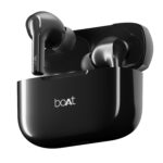 Boat Airdopes 163 in Ear Wireless Earbuds with 40 HRS Battery, Fast Charge, 13mm Drivers, IPX5, Quick Touch Response Control (Active Black) - Image 2