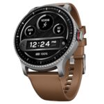 Boat Lunar Discovery w/ 1.39" (3.5 cm) HD Display, Turn-by-Turn Navigation, DIY Watch Face Studio, Bluetooth Calling, Emergency SOS, QR Tray, Smart Watch for Men & Women(Brown) - Image 2