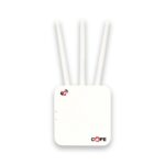 COFE Wi-Fi-6 4G Sim Router with 300Mbps Speed 4G Sim Compatible WiFi Router, No Configuration Required, with Micro Sim Card Slot and LAN Connect 10+ Devices 3 Antenna. (CF-4G 903) - Image 2