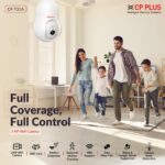 CP PLUS 3 MP Resolution Smart Wi-fi Bulb Security Camera | 360° View | 2 Way Talk | Motion Tracking & Detection Alert | Built-in Siren | Advanced Night Vision | IR Distance 15 Mtr. | CP-T31A - Image 2
