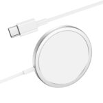 Candytech 15W Wireless Charger, Fast Charging, and Type-C Port, Magnetic Cable for for iP16/16 Plus/16 Pro/Max,15/15 Plus/15 Pro/15 Pro Max, 4/13/12, Series (White) - Image 2