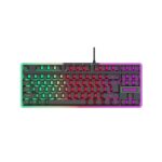 Cosmic Byte CB-GK-20 Styx TKL Membrane Gaming Keyboard with Rainbow LED (Black) - Image 2
