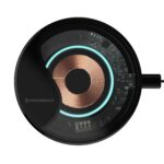 Crossbeats Turbo Fast Wireless Charger, 5/7.5/10/15W USB Type C Qi Certified Charging Pad Compatible with iPhone 15/14/13/12 Series, Galaxy S23/S22 Series, Pixel 7/6 Series, AirPods Pro - Transparent - Image 2