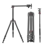 DIGITEK® (DTR 520 BH) 152CM Foldable Aluminum Tripod Cum Monopod with Swivel Pan Head, 4 Section Adjustment, 7kg Max Load, Max Operating Height: 4.95Ft, Compatible with DSLR Camera, Dv Video Camcorder - Image 2