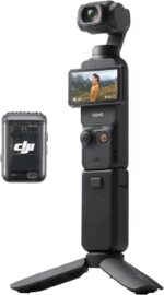 DJI Osmo Pocket 3 Creator Combo, Vlogging Camera with 1'' CMOS & 4K/120fps Video, 3-Axis Stabilization, Face/Object Tracking, Fast Focusing, Mic Included for Clear Sound, Small Camera for Photography - Image 2