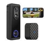 Delitech Smart Wireless Video Doorbell Pro 3k | 5MP 2560p HD Resolution | See & Talk to Visitor on Video Call | Battery-Powered | AI Motion Detection | Night Vision | Free Installation - Image 2