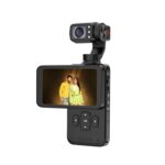 Digitek (DAC 202 5K 3-Axis Handheld Action Camera with AI Face Tracking, 3.5” Rotating Screen, 48MP Sensor, Wi-Fi, Night Vision & External Mic Support - Image 2