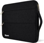 Dyazo 13/13.3 Inch Laptop Sleeve/Case Cover Compatible With All Notebook And Laptops With Handle & 2 Accessory Pockets (Black) - Image 2