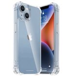 EGOTUDE Shockproof Transparent Hard Back Scratch Resistant Cover Shockproof Case for iPhone 14 / iPhone 13 (Clear) (Polycarbonate) - Image 2