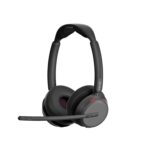 EPOS IMPACT 1060T Adaptive ANC Professional Office Wireless On Ear Headset - Dual-Sided, Enhanced Ai, Super Wideband, Brainadapt Comfort, Ideal For Long Calls In Open Offices, Black - Image 2