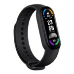 Elevea Smart M6 Fitband: Heart Rate Monitor Bluetooth Wristband Sports Health Activity Tracker Watch, Suitable for Everyone - Boys and Girls. - Image 2