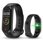 Elevea 𝟭𝟱 𝗬𝗲𝗮𝗿𝘀 𝗪𝗮𝗿𝗿𝗮𝗻𝘁𝘆 Bluetooth Smart Fitness Band Watch, Heart Rate Sensor, Activity Tracker, Sleep Monitor, Blood Pressure Monitor, Call and Message Alerts, Alarm Function - Image 2