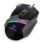 EvoFox Blaze Ultra Value 8 Button Programmable Gaming Mouse with 1000Hz Polling Rate | Gaming Grade DPI 200 to 12800 | Ultra-Responsive 7000fps | RGB Lights with Music sync Mode | Windows Software - Image 2