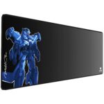 EvoFox Metal Claw X85 Deskpad/Gaming Mouse Pad with Micro-Textured Speed Surface, Non-Slip Rubber Base, Anti-fray Stitched Edges and Washable Surface [850 x 300 mm] XXL Size - Image 2