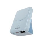 FLiX (Beetel) MagConnect Elite 10,000mAh 15W Magnetic Wireless Output,22.5W QC Pocket Power Delivery PPS,Type C & Type A Input/Output,Rapid Charge,LED Display,Perfect for iPhone 12,13,14(Blue) - Image 2